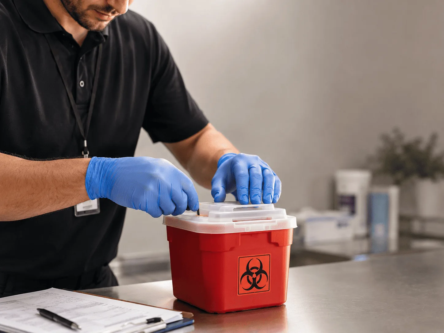 Why choose Sharps Waste Disposal in Everest, KS